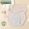 Fenteng Kexin Women's Lyocell Ice Silk Leak-Proof Briefs 2-Pack