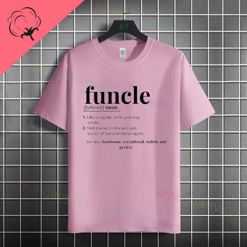 Funny Uncle The Unisex The Myth The Bad Influence Graphic Tshirt Casual Fashion Crew Neck Pure Cotton Short Sleeve Tshirt