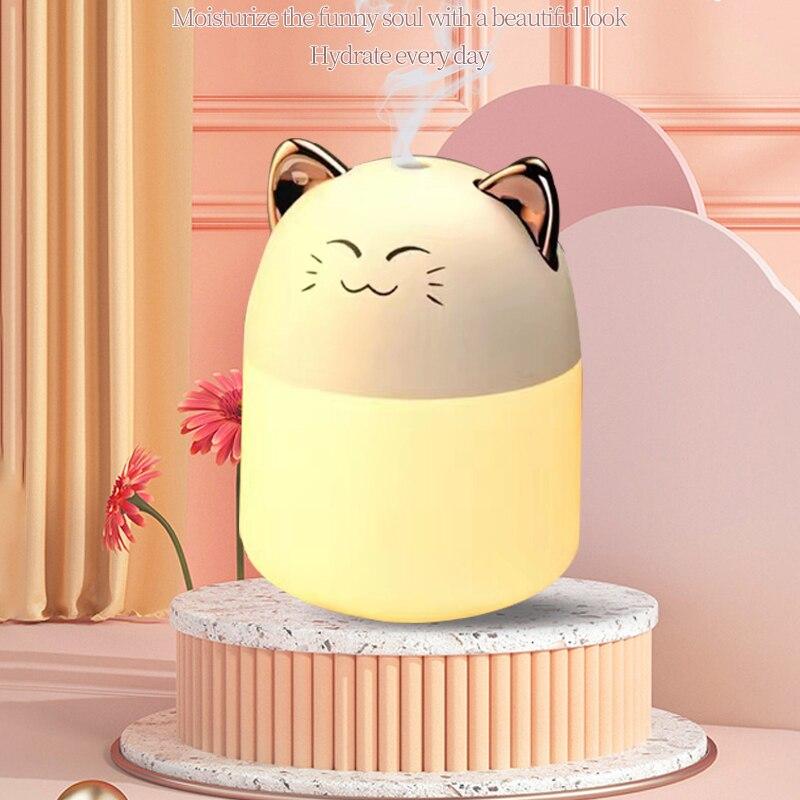 Милый увлажнитель для домашних животных, мини-офисный настольный кондиционер, увлажнение воздуха для комнаты, Usb, маленький бытовой тяжелый туман, спрей
