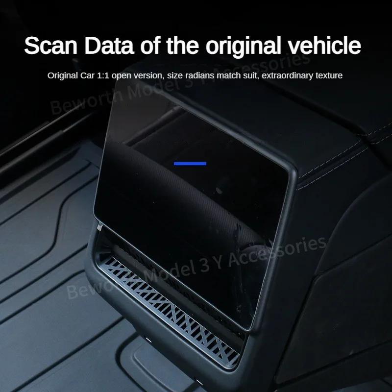 for Tesla Model Y Juniper 2025 Model 3 Highland 2024 Rear Air Outlet Cover Conditioning Vent Protective Anti Blocking