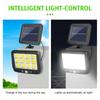LED Solar Path Yard Lights Dust Proof Split Type Street Landscape Spotlight Automatic Charging Easy Installation for Home Garden