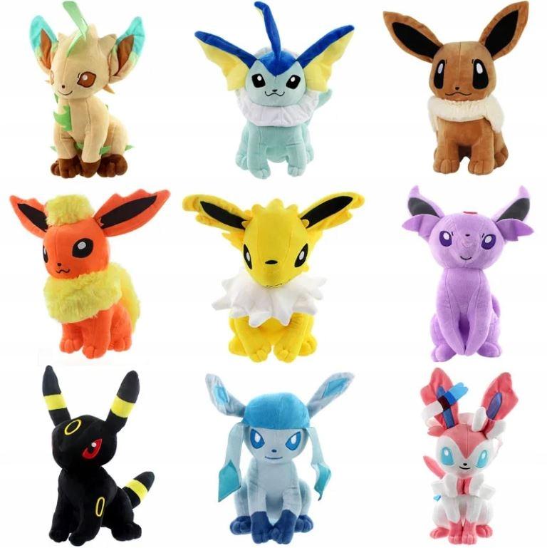 Pokemon Go Plush Toy Figure Eevee Flareon Evolution 30 Cm