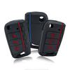Силиконовый чехол для ключа автомобиля для Vw Volkswagen Golf 7 Mk7 Tiguan Mk2 T-Roc T-Cross Skoda Octavia Kodiaq Karoq Seat Ateca Leon Брелок