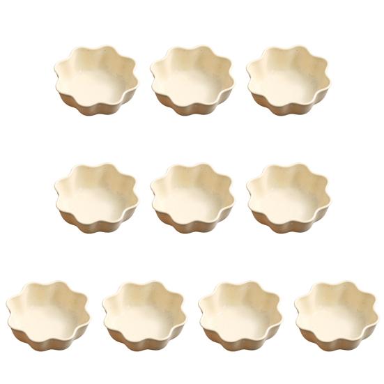 10 шт., многоразовые кухонные принадлежности, пластиковая тарелка для приправы, сервировочная тарелка для закусок, практичный пластиковый магазин