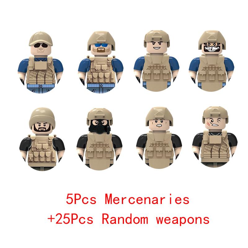 Военная Модель Бронированный Автомобиль SWAT Машина Оружие Армейский Солдат Полиция Бандит Пулемет Строительные Блоки Фигурка Кирпичные Игрушки