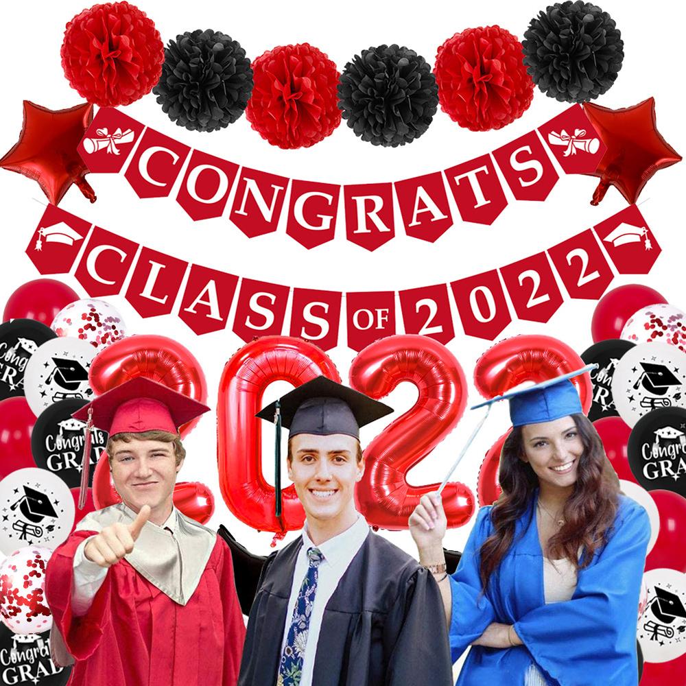Congrats Class Of 2024 Party Supply Graduation Themed Party Decoration
