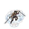 15cm Anime Attack On Titan Acrylic Stand Action Figure Toy Cartoon Figures Desktop Home Decoration