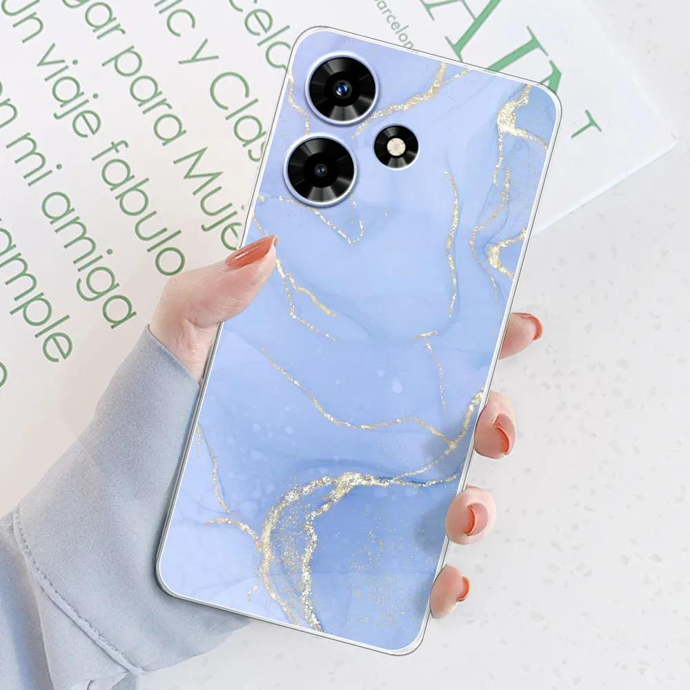 Чехол-бампер для Infinix Hot 30 Для Infinix Hot 30i 30i NFC Прозрачный Мягкий Силикон Защитный Чехол для Телефона Для Infinix Hot 30 Play Coque