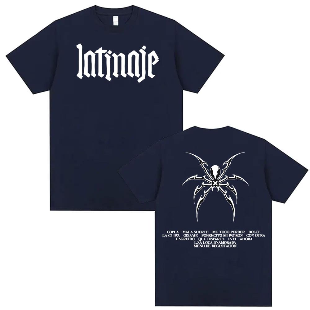 Singer CAZZU Latinaje Album Tour 2026 Tshirt Unisex Women Fashion Aesthetic Short Sleeve T Shirts Summer Tops High Quality T Shirt