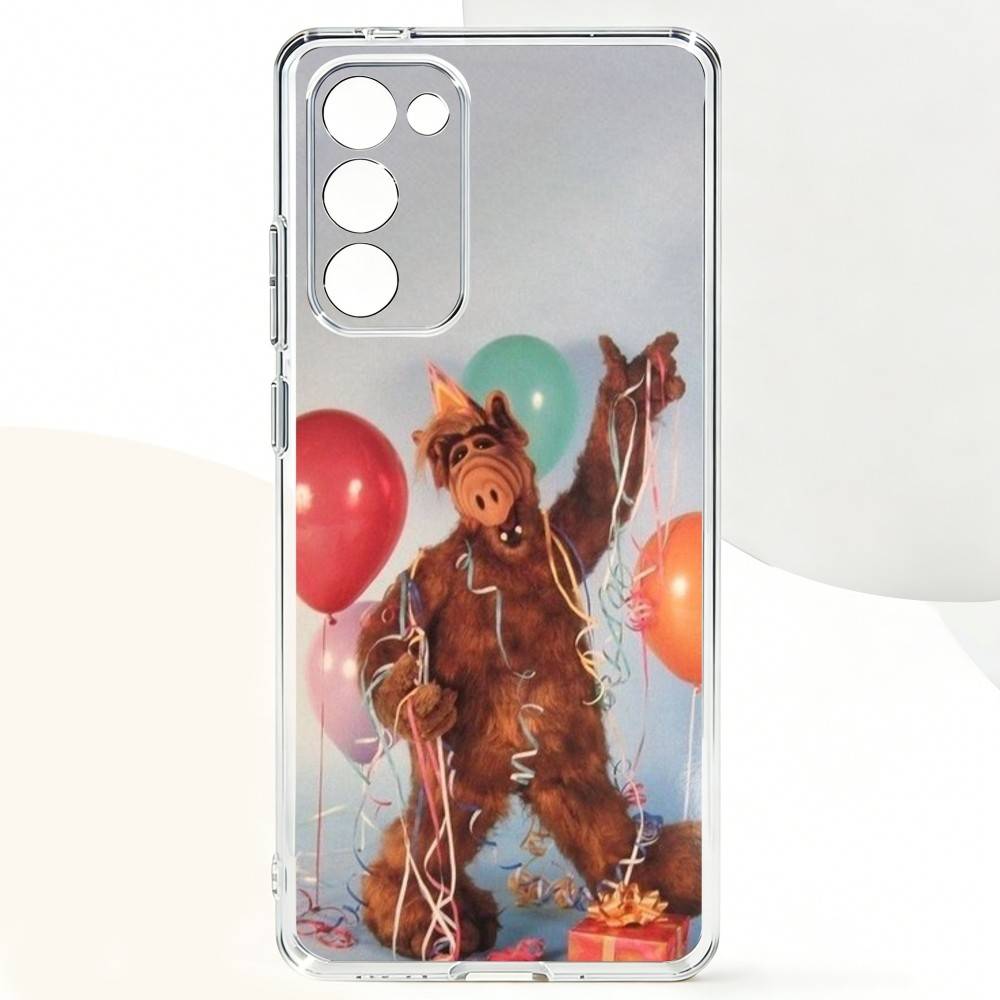 TV S-Series A-Alf Phone Case For Samsung Galaxy A,71,70,52,51,40,31,50,50S,30S,21S,12,10,Note20ultra Transparent Cover