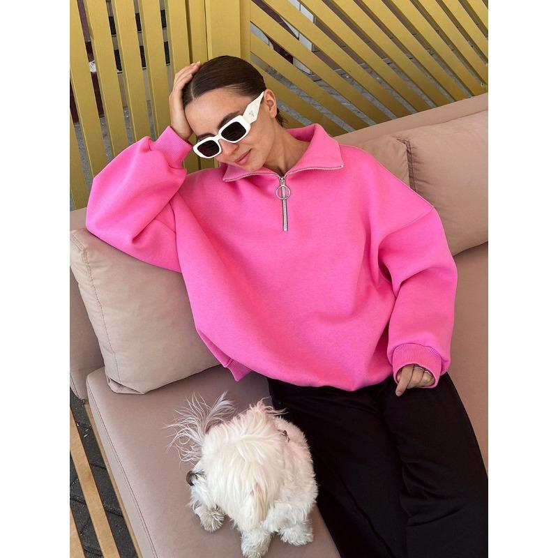 Толстовки и свитшоты большого размера для женщин, осень-зима, плотный теплый флисовый свитшот, уличная одежда для девочек, свободные пуловеры