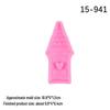 DIY Cartoon House Silicone Mold for Cake and Chocolate Decoration