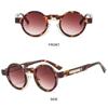 UV400 Round Frame Round Sunglasses Small Y2K Punk Sun Glasses UV400 Protection Eyewear for Women & Men
