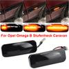2 шт. Для Opel Для Omega B Седан Универсал 1994-2003 Динамический Боковой Повторитель Поворота Последовательный Свет