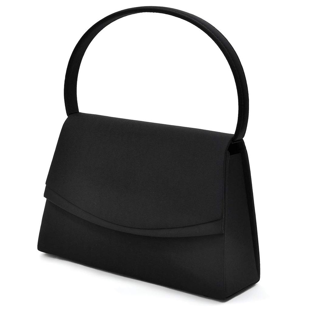 Plex Black Formal Bag for Women, Perfect for Weddings, Funerals, Entrance Ceremonies, Graduations, and Other Ceremonies