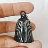 Модный колокольчик Wing Ride Винтажный черный Подвеска для украшения мотоцикла Мужской мотоциклетный колокольчик Колокольчик для езды Брелок-подвеска