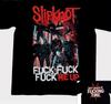 Футболка Slipknot F Me up, короткий рукав, хлопок, все размеры от S до 4XL, BT654, унисекс