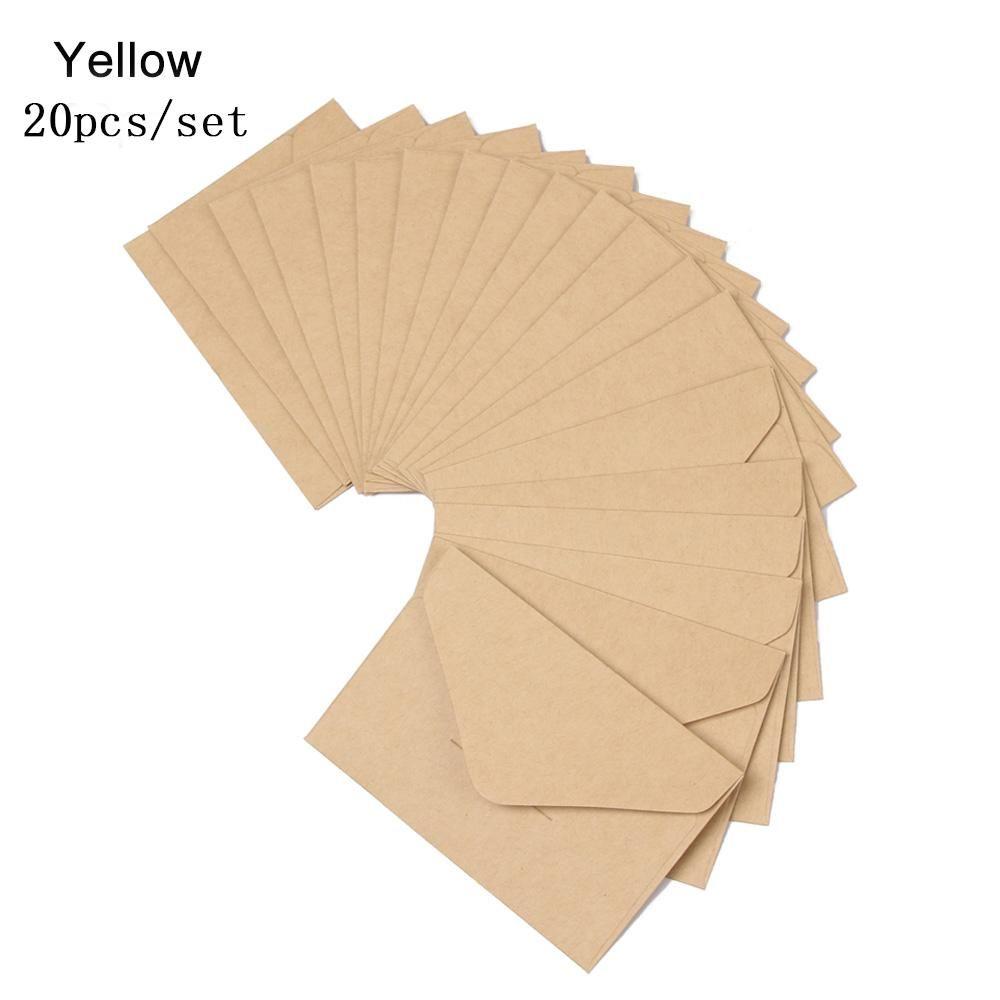 Канцелярские принадлежности Мини-серия Хранение визитных карточек Крафт-бумага Western Envelope Paper Mailer