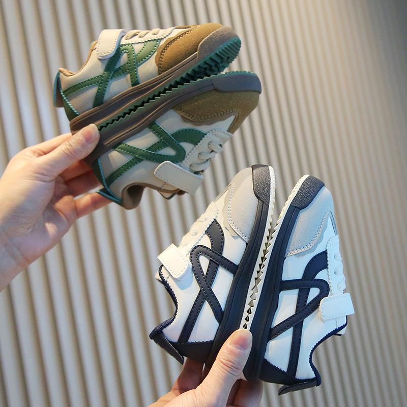 Детские кроссовки Forrest Gump 2025 весна и осень, спортивная обувь для мальчиков, повседневные кеды, кроссовки для девочек, маленькие белые кроссовки, детские кроссовки на мягкой подошве, немецкие тренировочные кроссовки