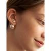 Mignon Double Pearl Post Earring_Ec1686