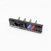 drswk4 3D ABS Car Front Grille Badge Emblem For BMW M XM2 XM3 XM4 X5M XM6 M7 F48 G01 E84 E83 F39 F10 F30 G11 Auto Exterior Accessories