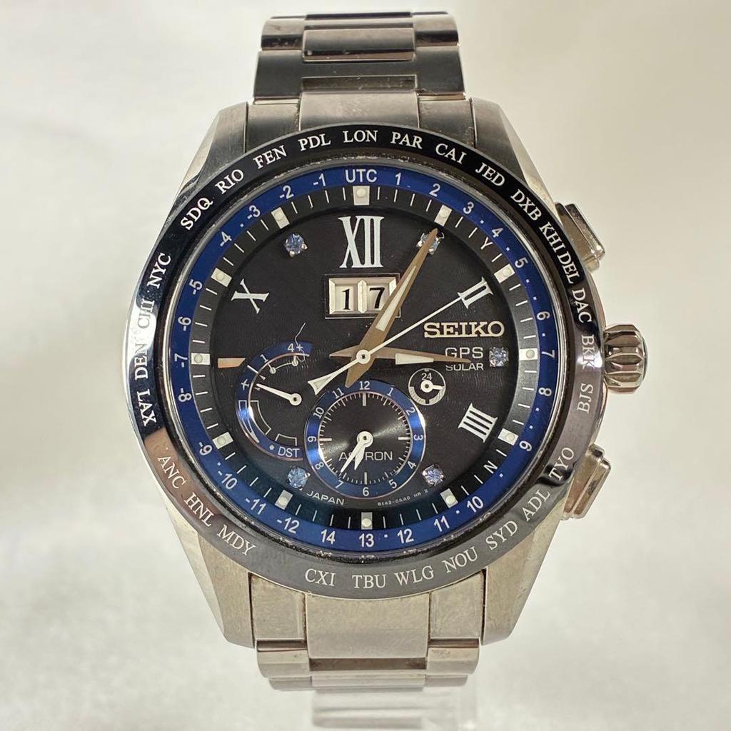 Б/у Мужские часы SEIKO Astron 8X42-0AA0-3