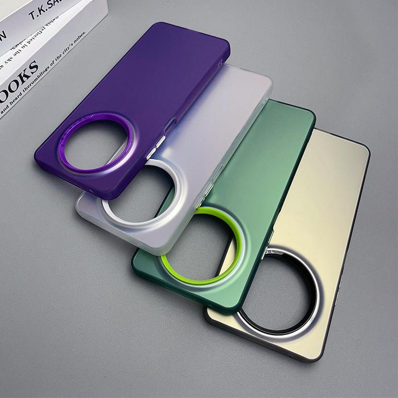 Чехол для телефона Huawei Mate 40 Pro Huawei Mate 30 Pro Чехол Матовый Лазерный Цветной Бампер Броня Ударопрочный Чехол