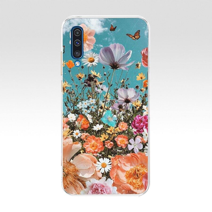 Чехол для Samsung Galaxy A50 A 50, цветной защитный чехол с принтом кота, мягкие силиконовые чехлы из ТПУ для Galaxy A50, Fundas Coque Capa