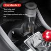 Interior Accessorie Anti-Slip Water Cup Tray Pad Tools For Mazda 3 -2026 Center Console Cup Holder Mat Non-Slip Storage Pad
