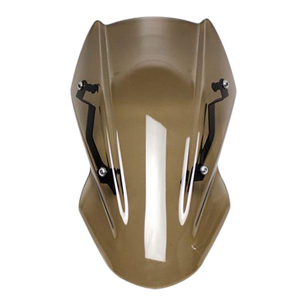 Fits 17-19 Kawasaki Z650: Double-Line Windshield Bracket Fairing