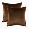 Home Decoration Edge Velvet Waist Pillow Cushion Cover Super Soft Plush Hotel Sofa Pillow Cover