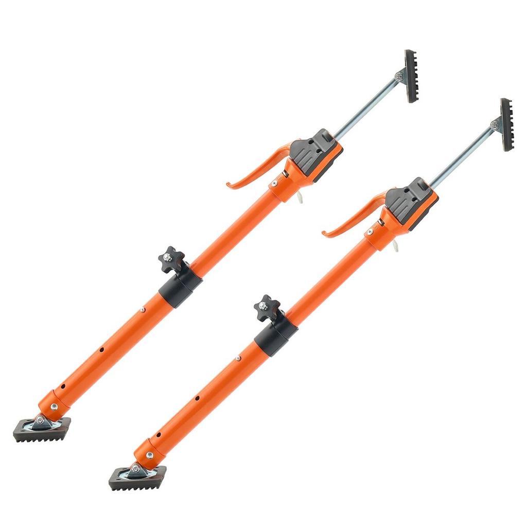 Cabinet Jack Support Pole, 2-Pack, 48-75 cm Steel Telescopic Quick Support Rod, Adjustable 3rd Hand System up to 100 kg Capacity for Installing