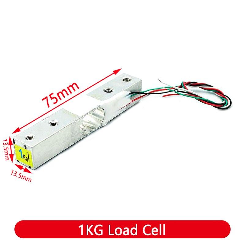 Load Cell 1KG 5KG 10KG 20KG HX711 AD Module Weight Sensor Electronic Scale Aluminum Alloy Weighing Pressure Sensor For Arduino