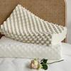New Latex Pillow Thailand Natural Latex Pillow Wolf Tooth Massage Latex Pillow (including Inner Jacket)