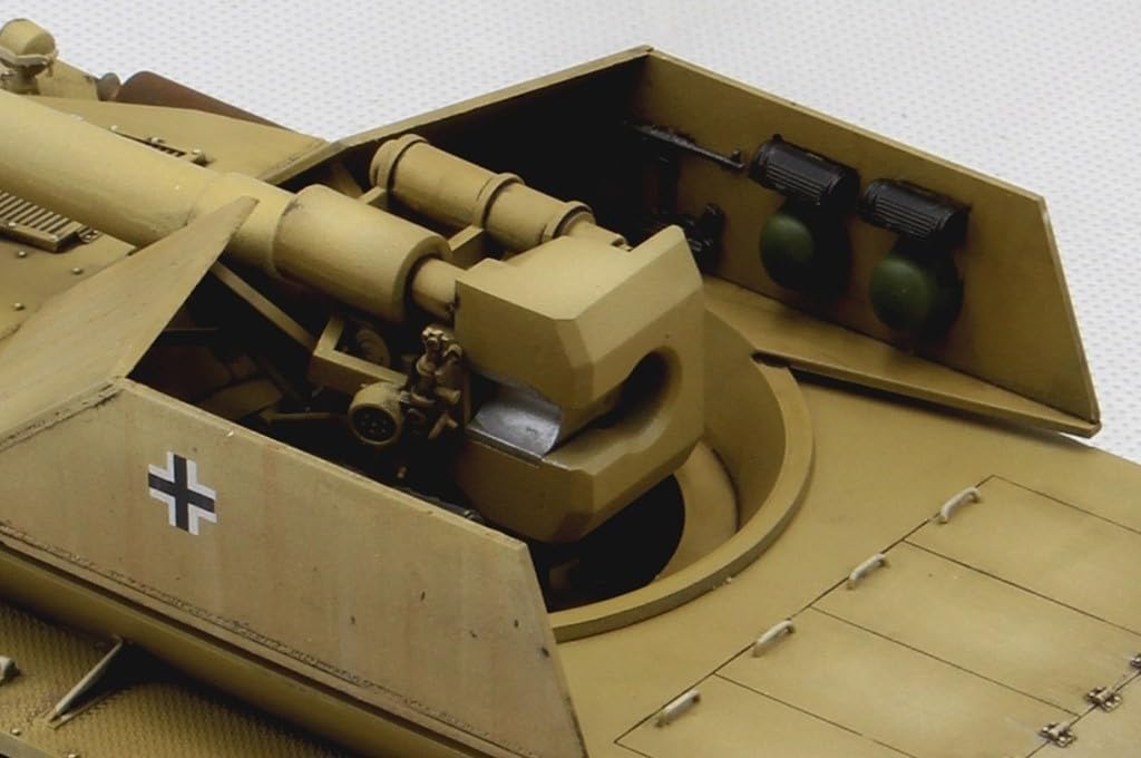Я Люблю Набор Немецкая Армия Rheinmetall Borsig 15cm Pak Пластиковая Модель Набор ILK63523 1/35 L/29.5 Waffenträger