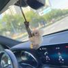 Cute Koala Car Hanging Ornament Creative Rearview Mirror Pendant Chain Auto Interior Decor Accessories