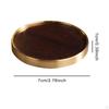 6 Pieces Wooden Coaster Multiuse Lightweight Easy Carrying Coffee Mug Mat Table Protection for Tea