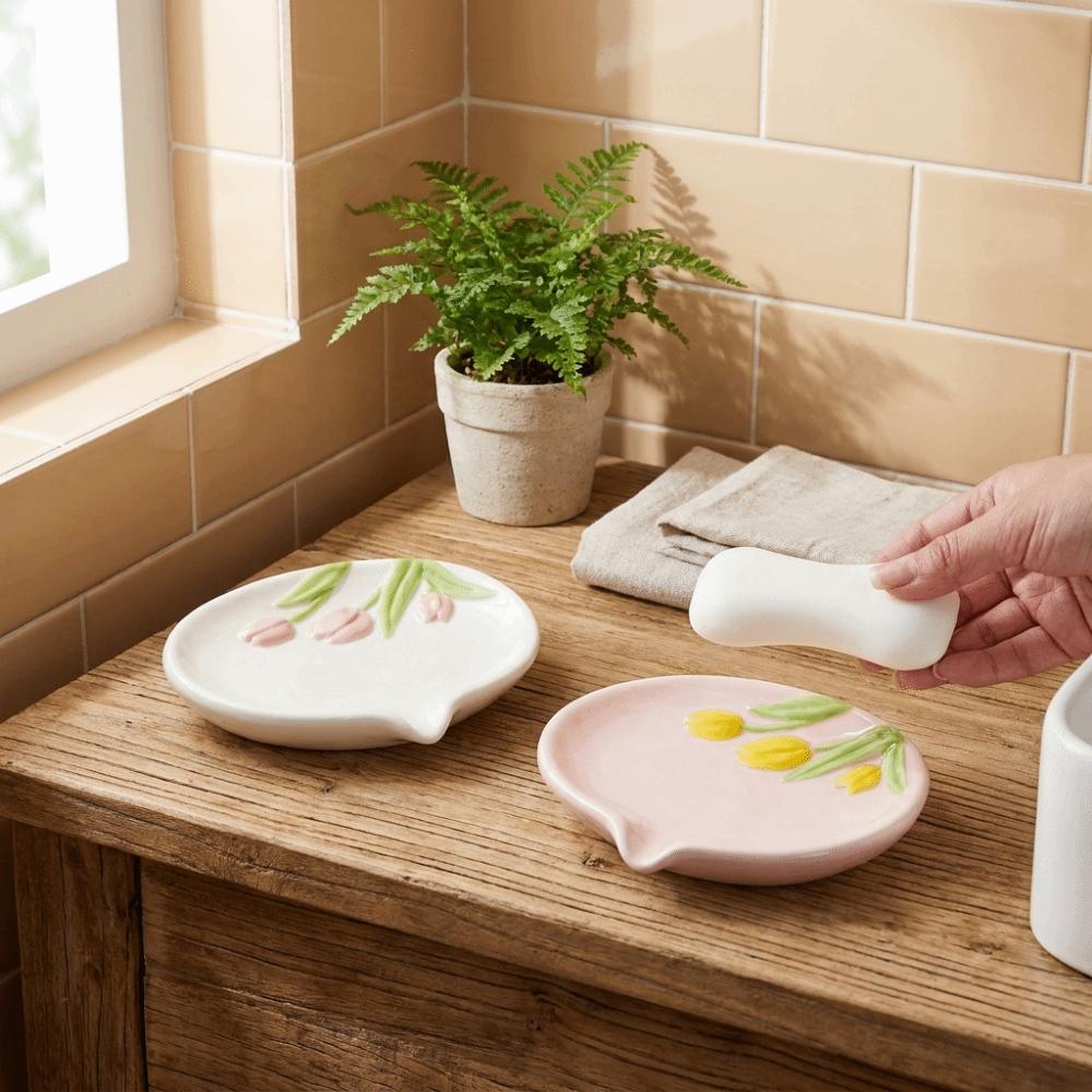 Non Perforated Ceramic Soap Box Delicate Soap Storage Tray Bathroom Organizer Soap Dish Home Decor
