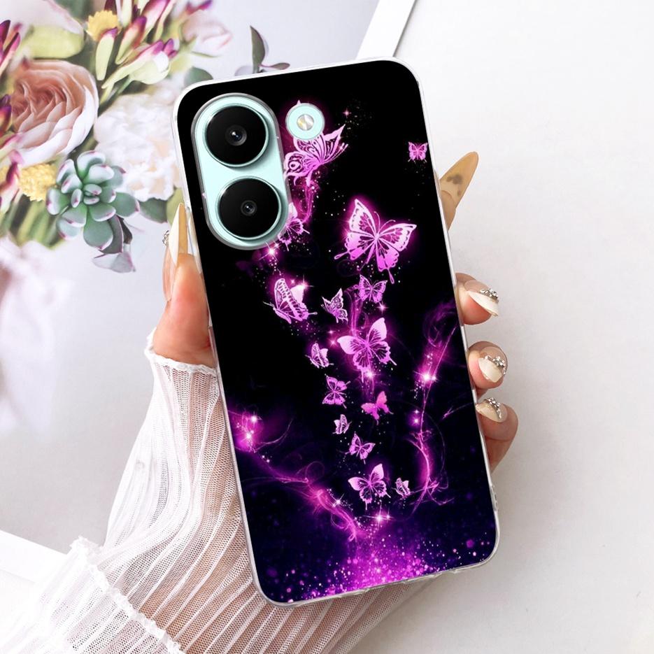 For Xiaomi Poco X8 Pro 5G Case Cute Cat Peacock Painted Cover Soft Slim Phone Case For Xiaomi Poco X8 Pro Max PocoX8 Pro 5G Bags