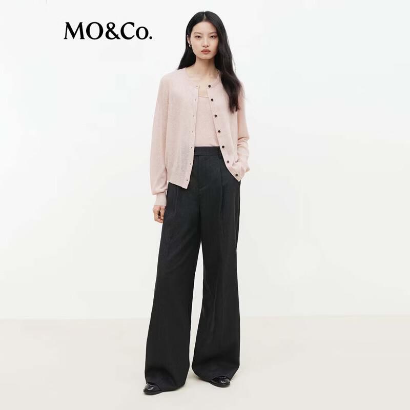 MO&Co. Women's Knit Cardigan Sweater Set