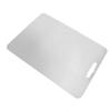 Ti Metal Cutting Board Thickened Chopping Board for Vegetables Fruits Bread Dough Kitchen Cooking