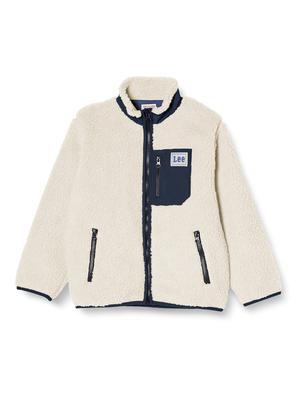 Lee Outerwear Флисовая куртка на молнии БОА НАТУРАЛЬНАЯ 110 [Официальная] Куртка, Детская,