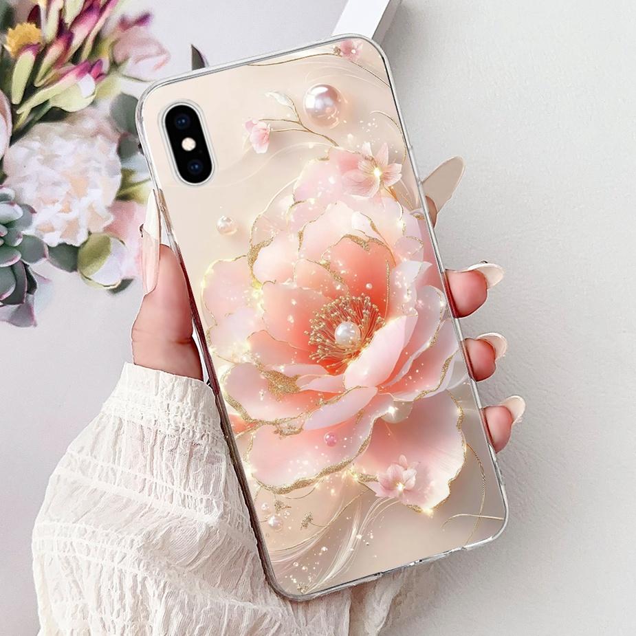 Для iPhone X XR XS Max Чехол Роскошный Модный Расписной Чехол Мягкий Силиконовый Чехол для Телефона Для iPhone XS Max iPhoneX iPhoneXR Fundas Сумки