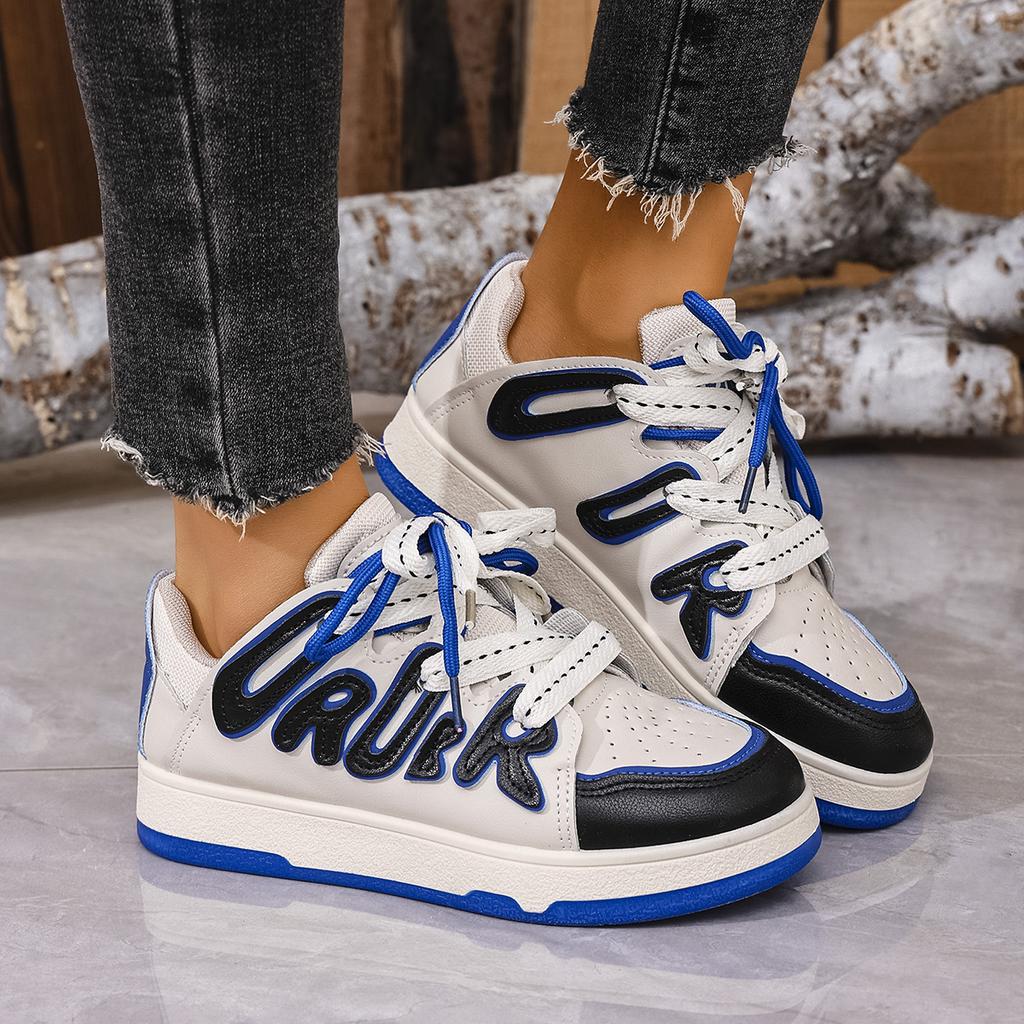 Модные женские кроссовки Дизайнерская модная повседневная вулканизированная обувь Высокие кроссовки на платформе Кожаные кроссовки Студенческие спортивные Туфли большого размера для женщин