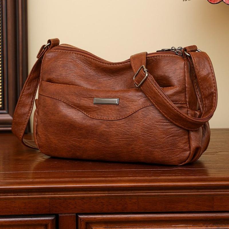 Soft PU Leather Luxury Handbags Purses Women Bags Designer Shoulder Crossbody Bag For Female Branded 2024 Winter Trend Messenger Bags