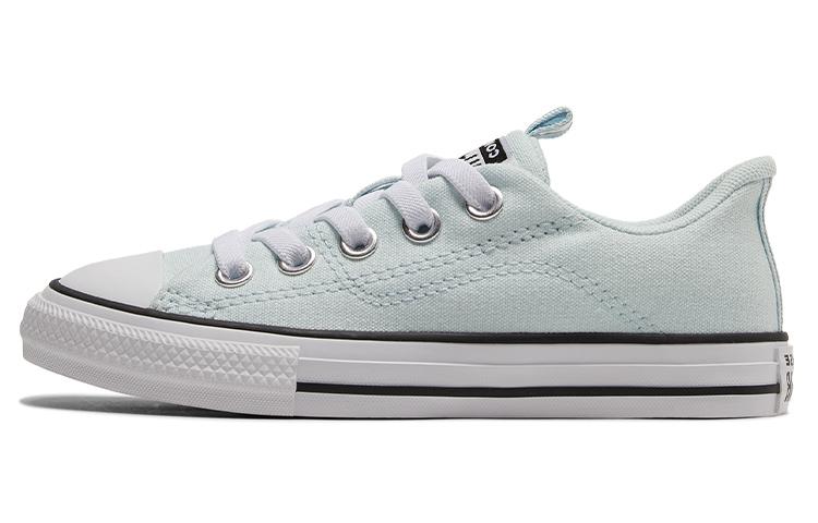 Converse Кеды Chuck Taylor All Star из износостойкого холста, низкие, для детей и подростков, синие, A03633C
