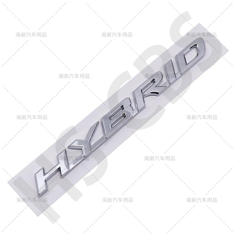 ABS Oil Electric Hybrid Vehicle Logo Car Rear Trunk Emblem Badge For Lexus RX270 RX350 CT200H GX400 ES350 ES300h NX300 NX200t LX