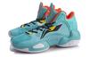 Li Ning Power 6 V2 Cushioning Slip Resistant Mid top Basketball Shoes Men's Blue ABAQ005-2