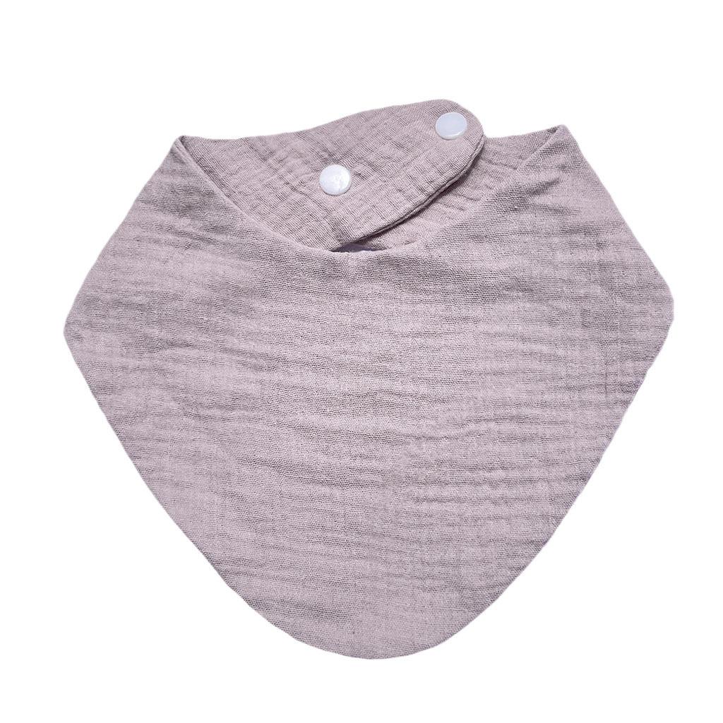 Младенцы Хлопковый Нагрудник Однотонный Шарф Кормление Слюноотводящее Полотенце Бандана Салфетка Для Срыгивания Мальчик Девочки Младенцы Аксессуары Для Новорожденных