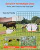 Farm Fence, 1.2 x 25 m, 2 x 4 in Mesh 2.1mm Galvanized Steel Wire Fencing for Cattle, Hog & Sheep, Heavy Duty Vinyl Coated Livestock Fence for Animal